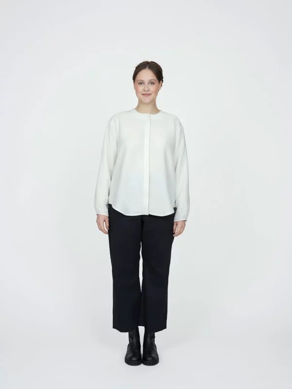 Schnittmuster // The Assembly Line // Scarf Collar Shirt XS-L oder XL-3XL – Bild 5