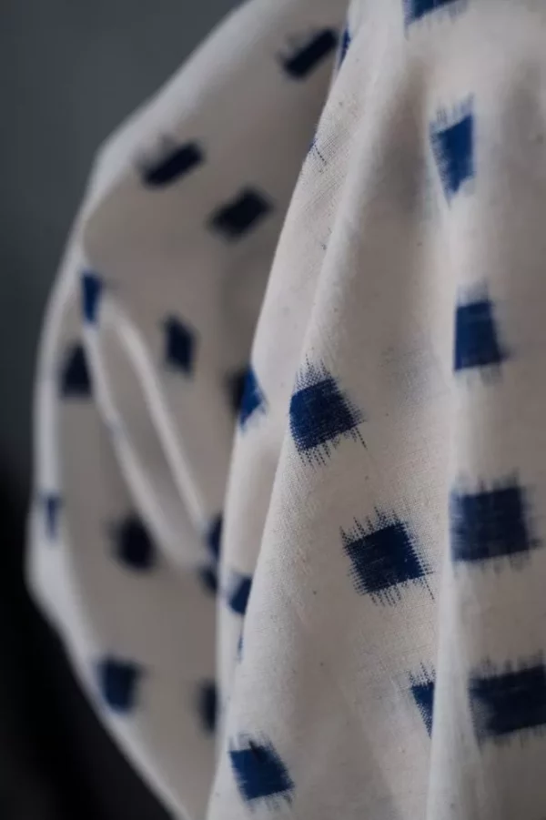 Indian Cotton // Merchant & Mills // Ikat Cottontail Blue