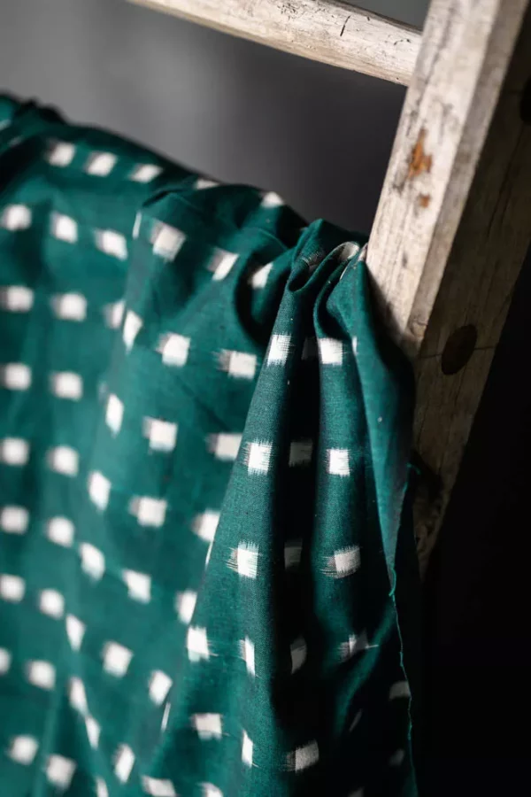 Indian Cotton // Merchant & Mills // Ikat Cottontail Fir